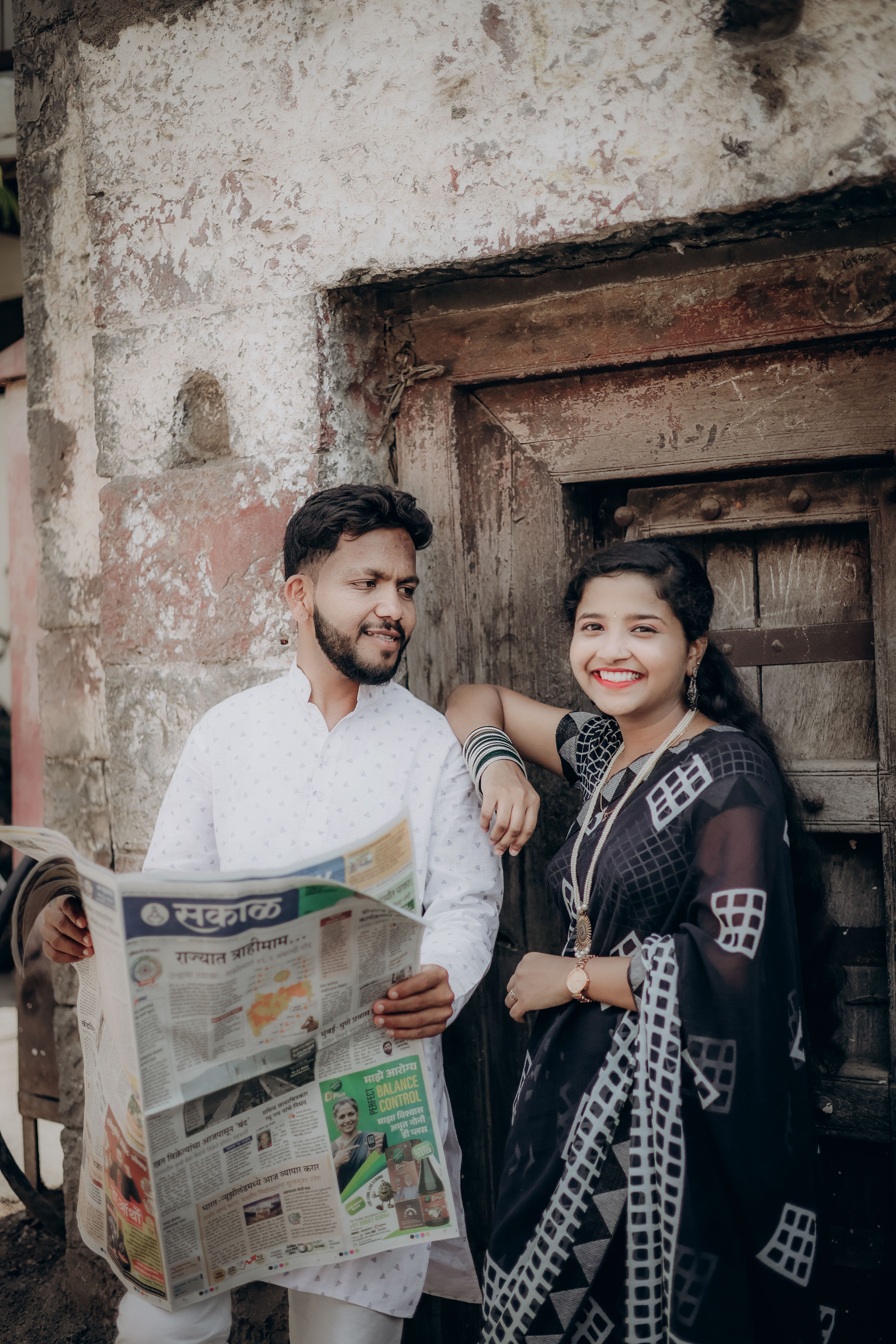 Pre-wedding gallery portrait two