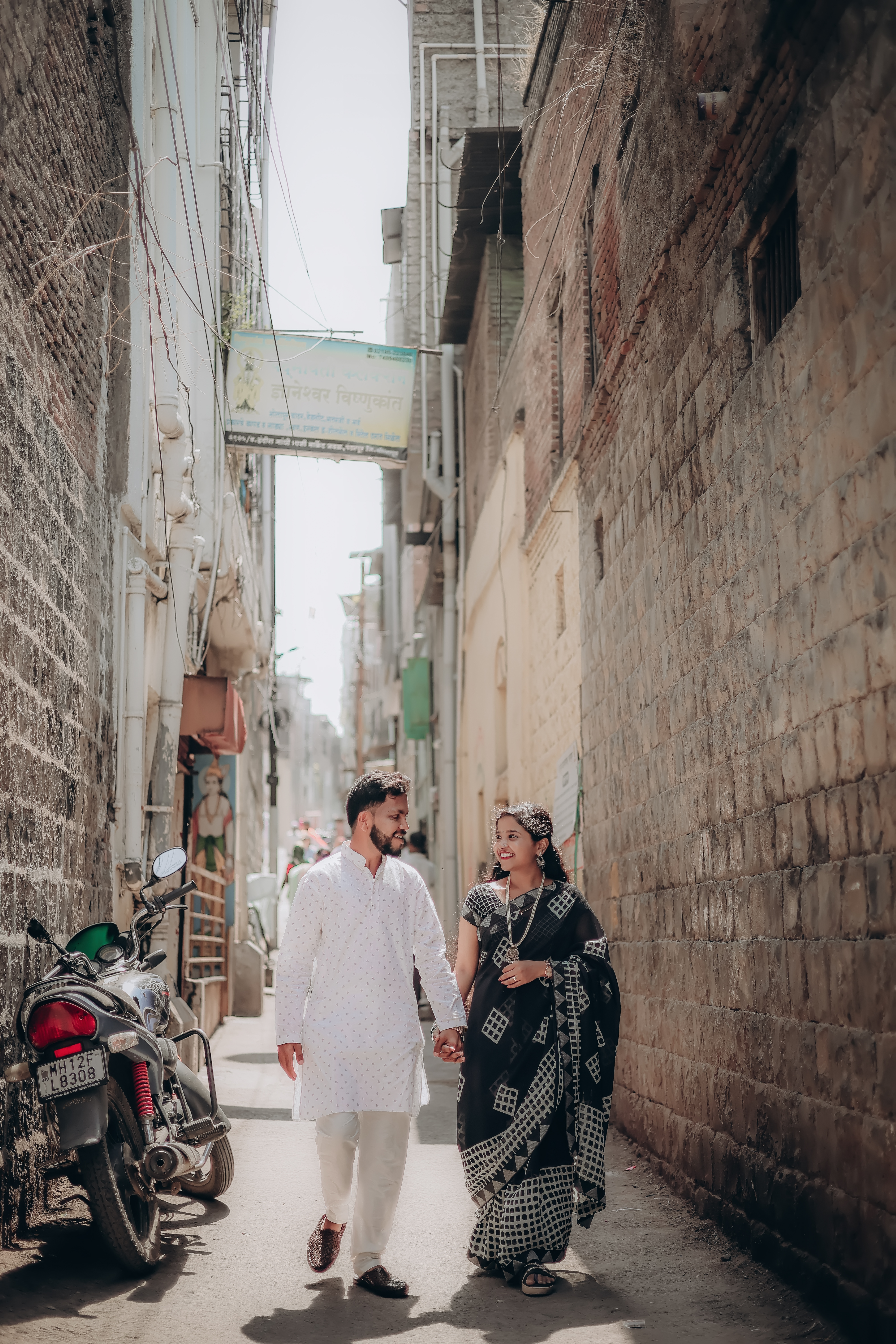 Pre-wedding gallery portrait three